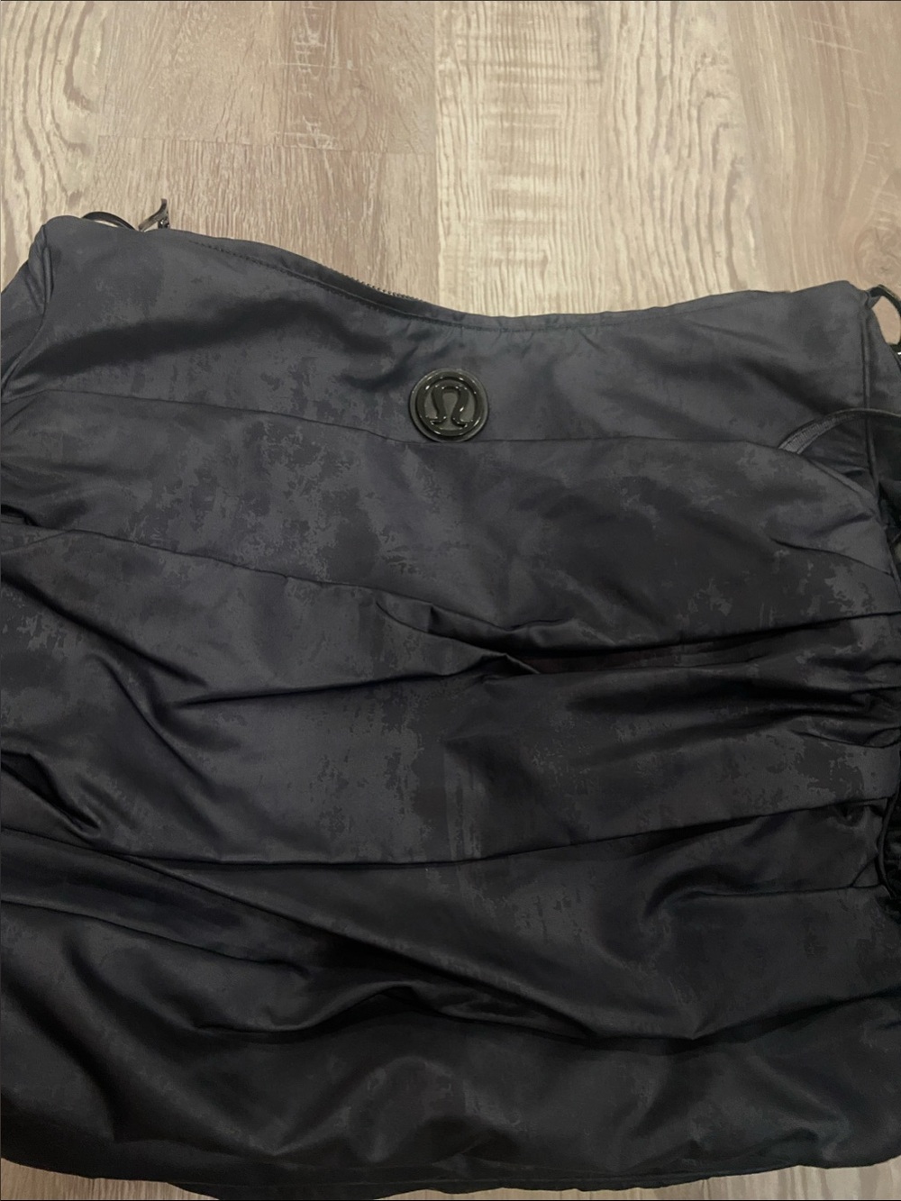 lululemon athletica Black A-Line Pleated Skirt